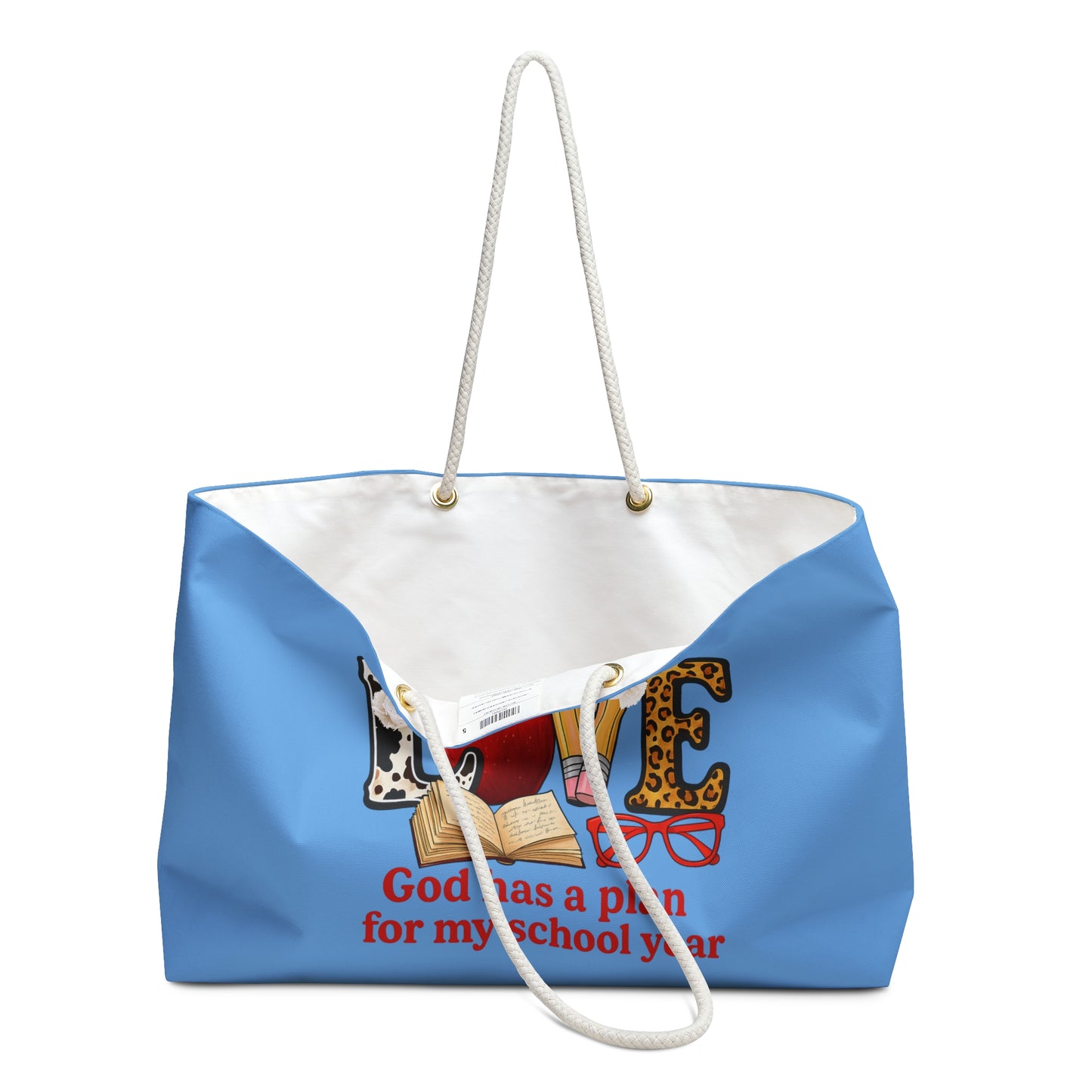 Love God Has A Plan Tote