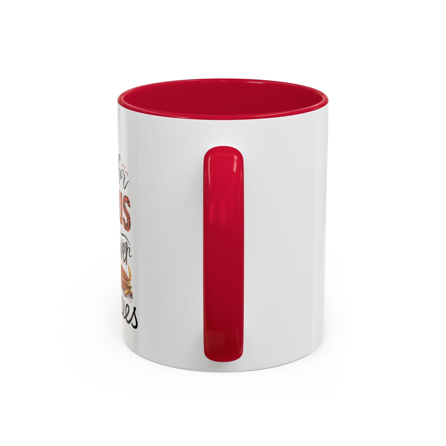 Fall for Jesus, He Never Leaves Mug