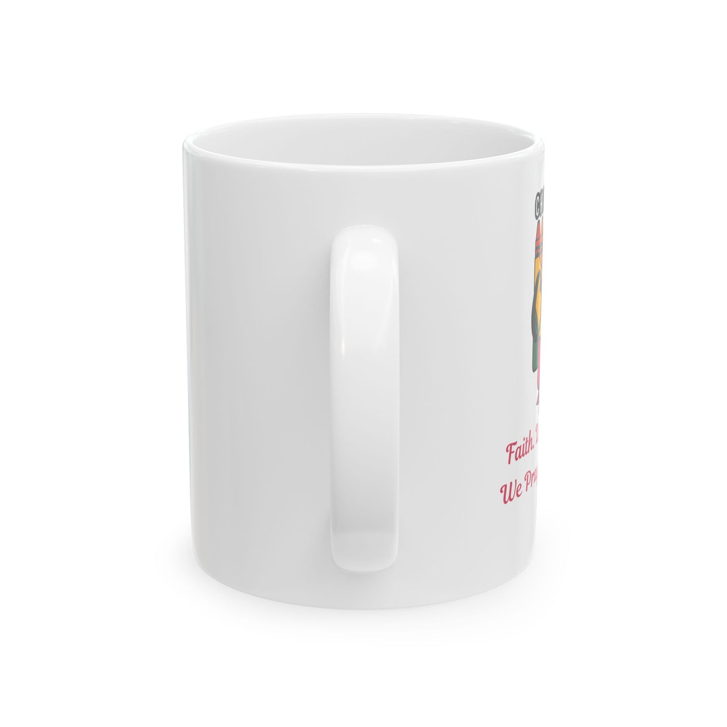Faith, Love, Little Feet Mug
