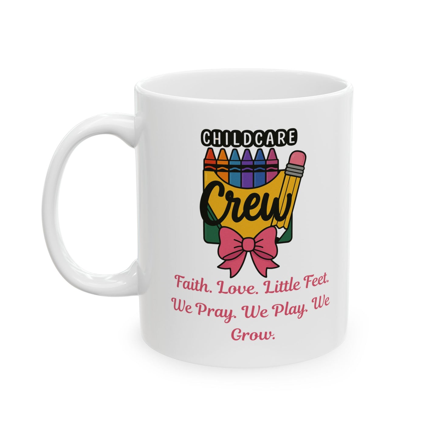 Faith, Love, Little Feet Mug