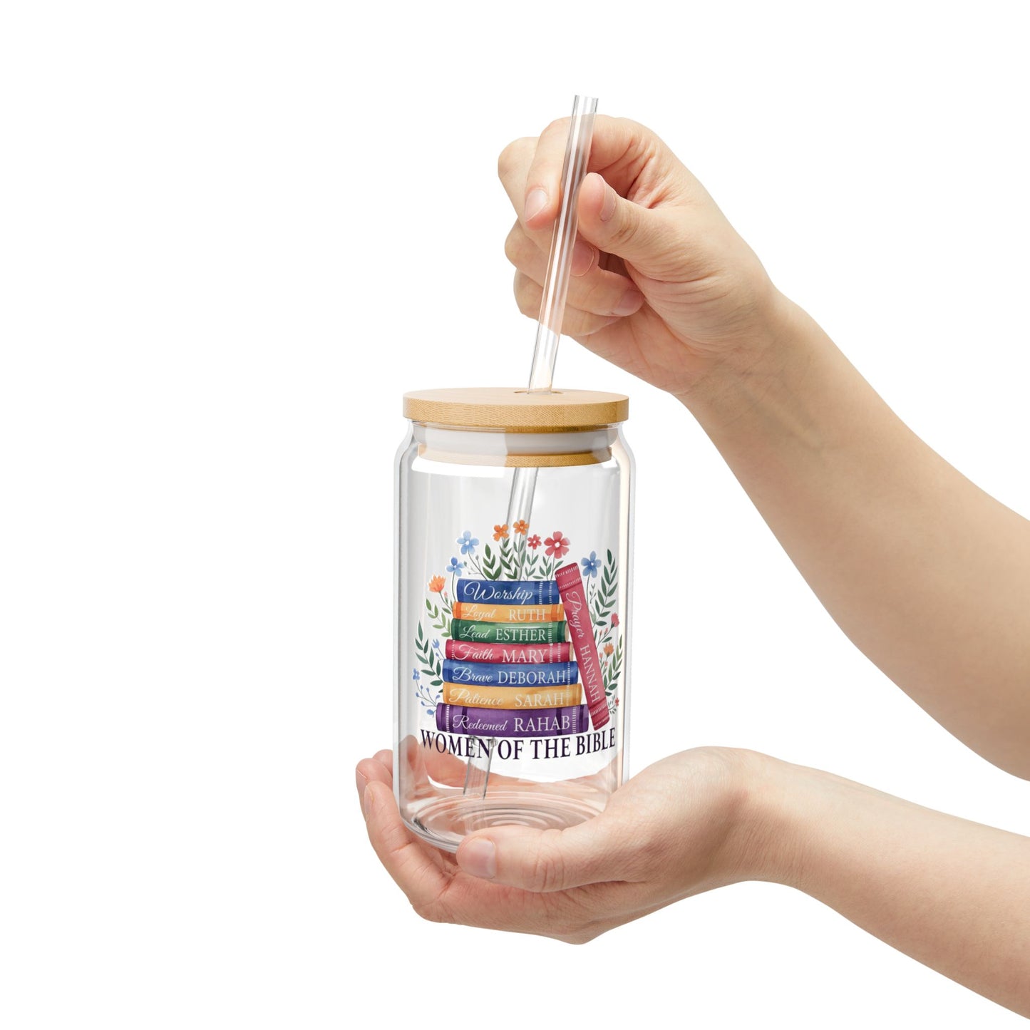 Women of the Bible Glass Tumbler