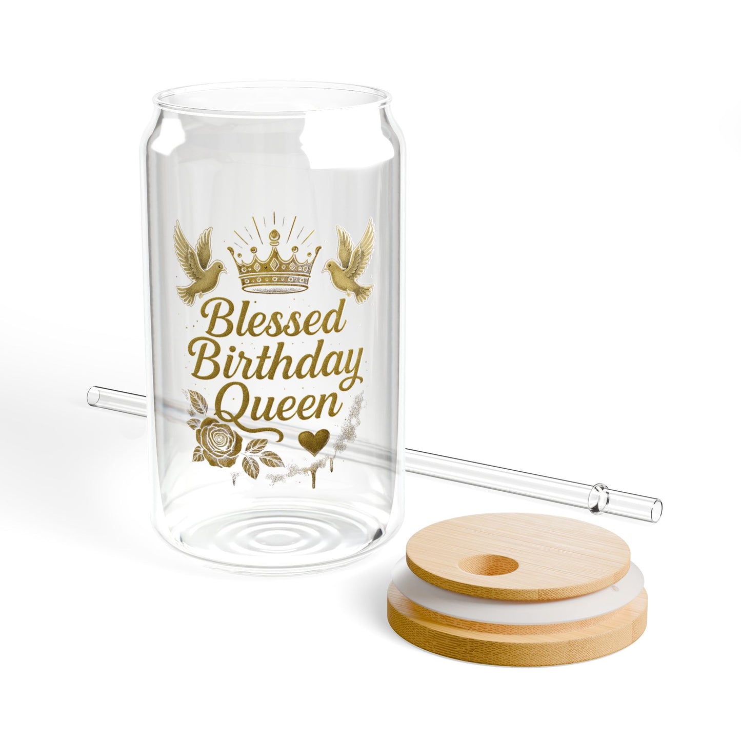 Blessed Birthday Queen (Gold)