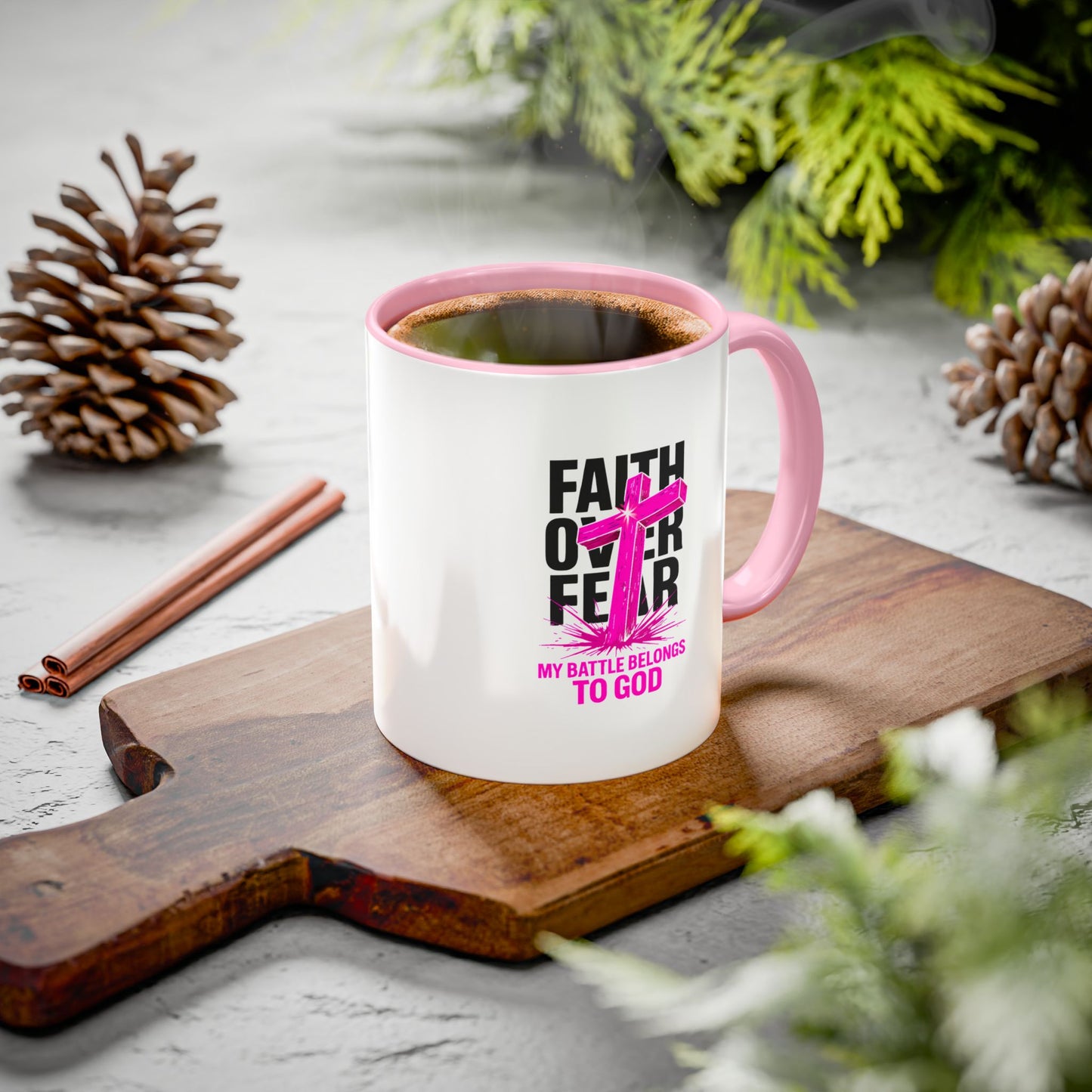 Faith Over Fear Mug