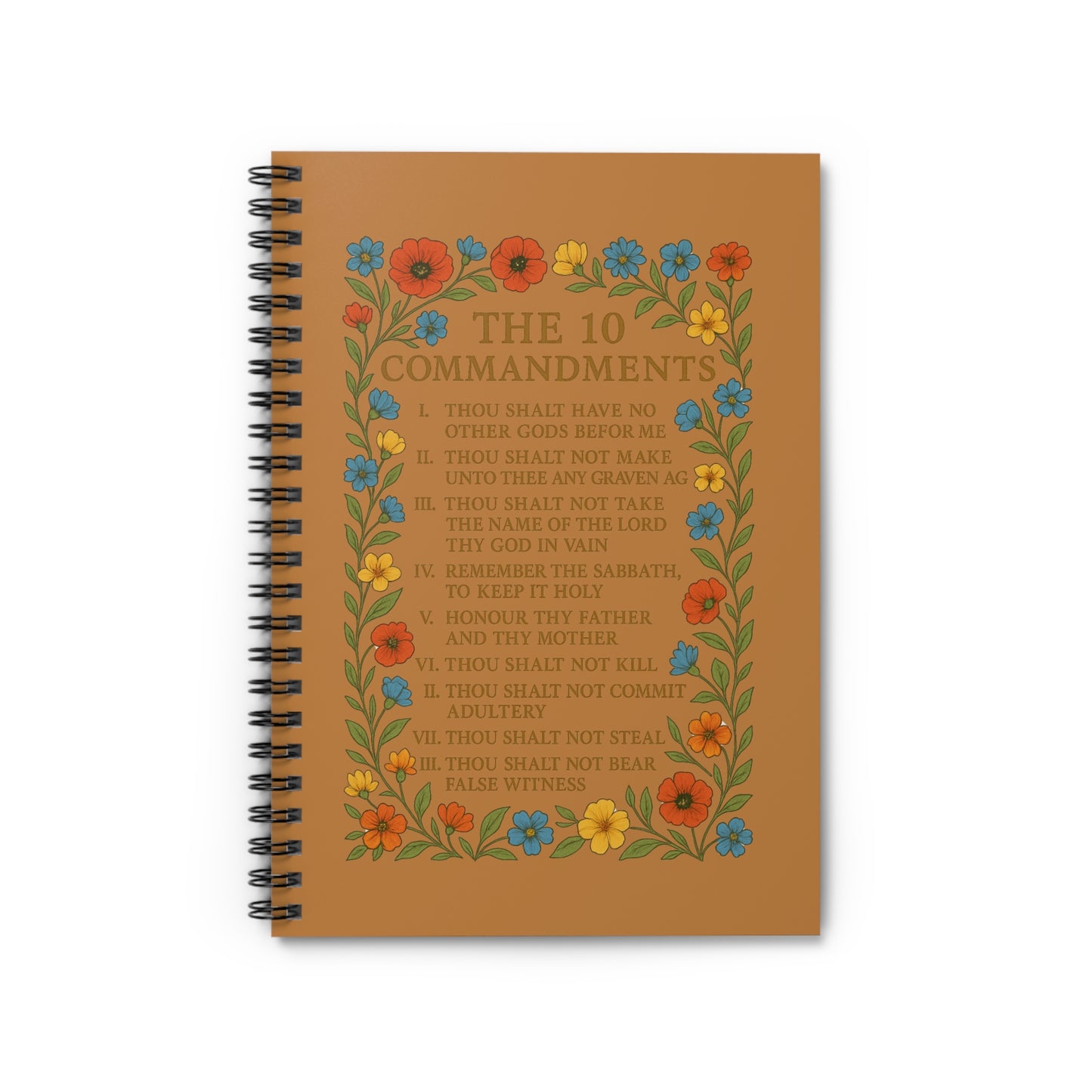 10 Commandments Journal