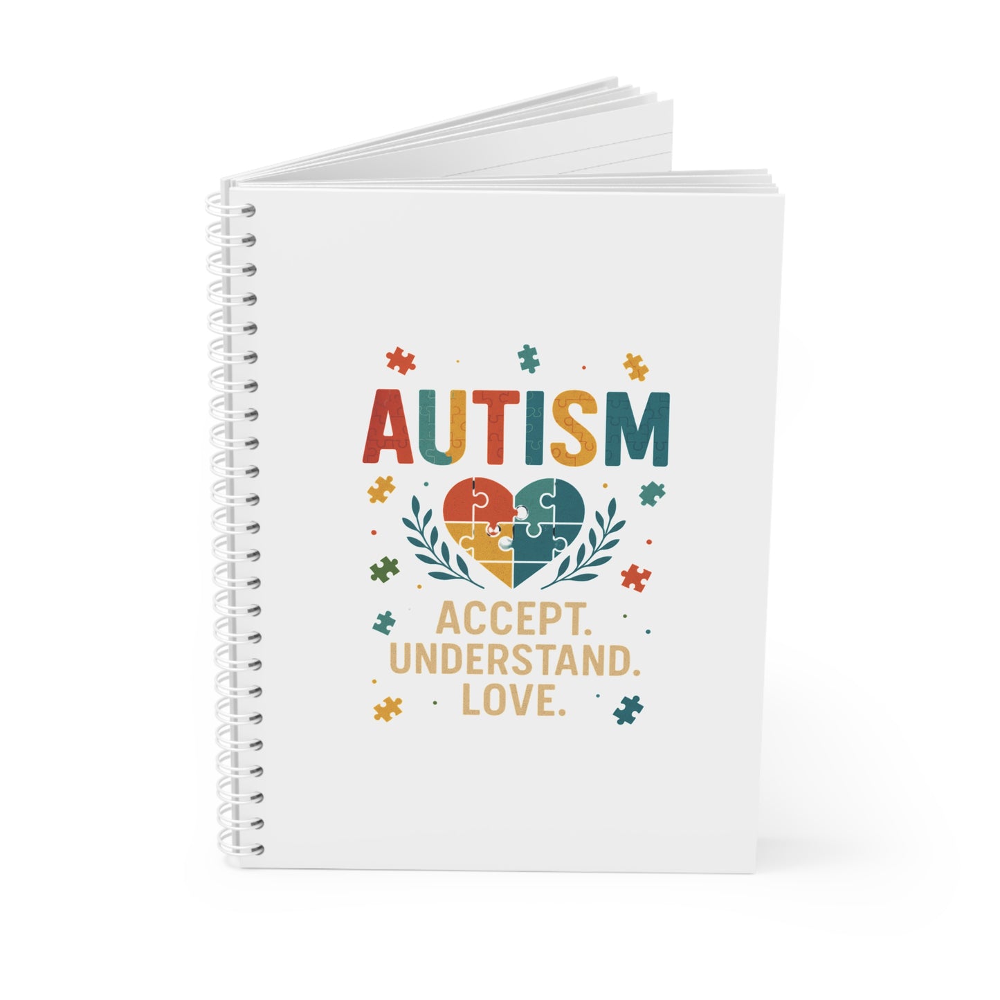 Autism Accept Understand Love Journal