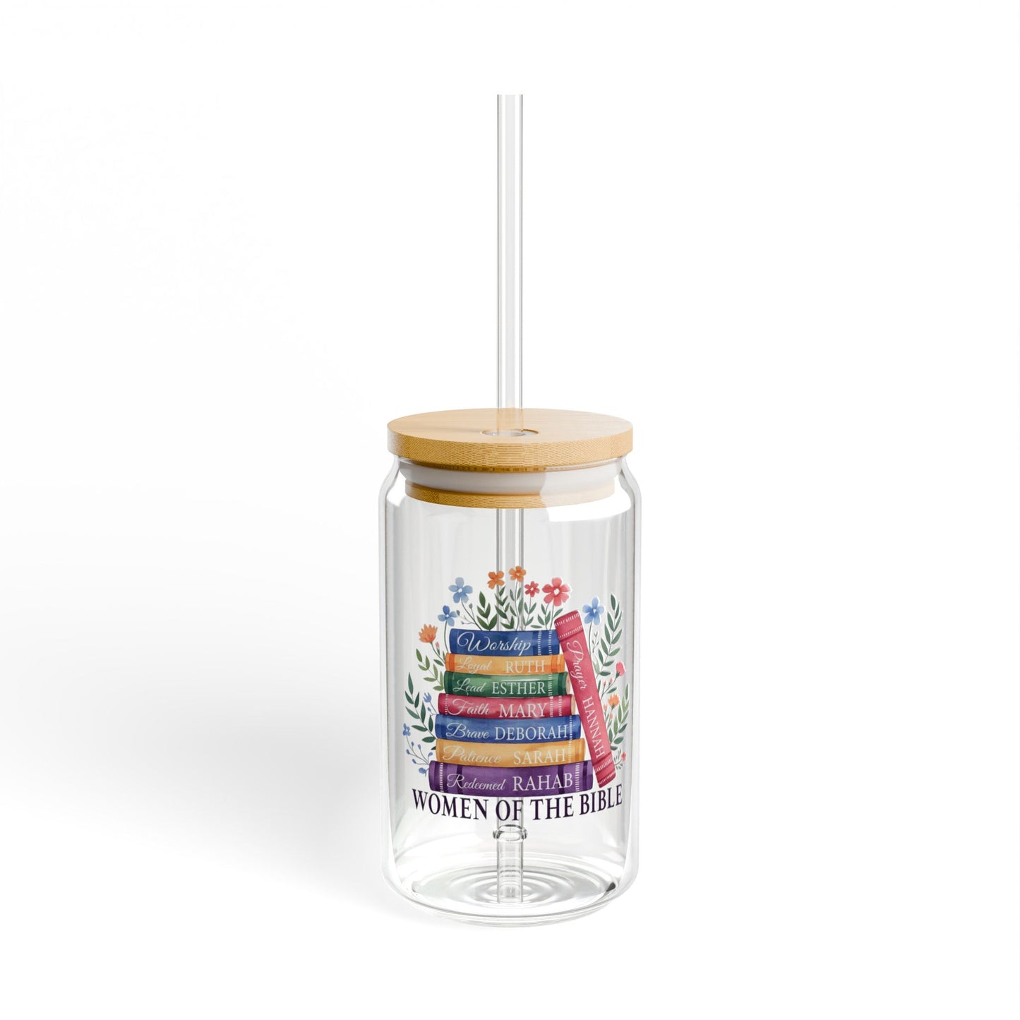 Women of the Bible Glass Tumbler