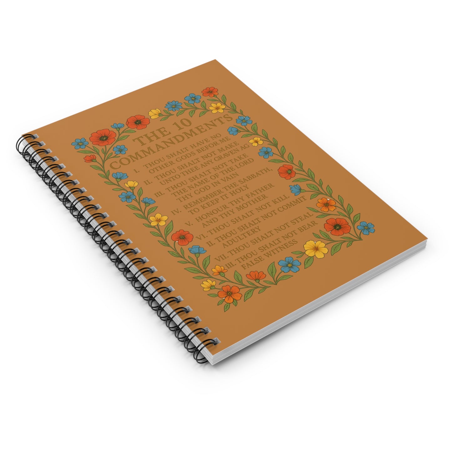 10 Commandments Journal