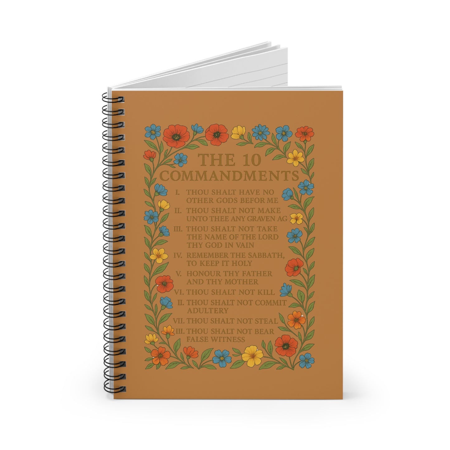 10 Commandments Journal