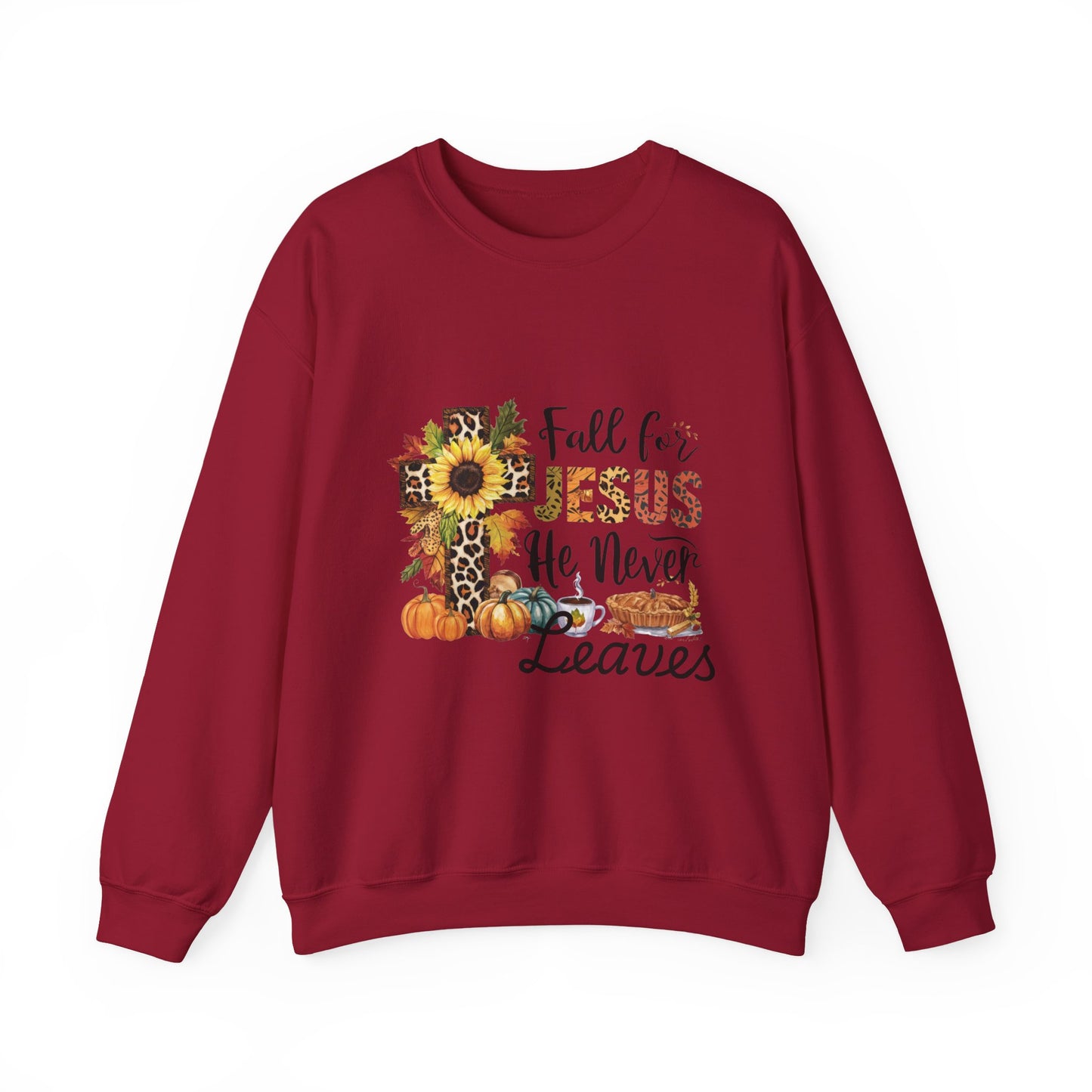 Fall for Jesus He Never Leaves