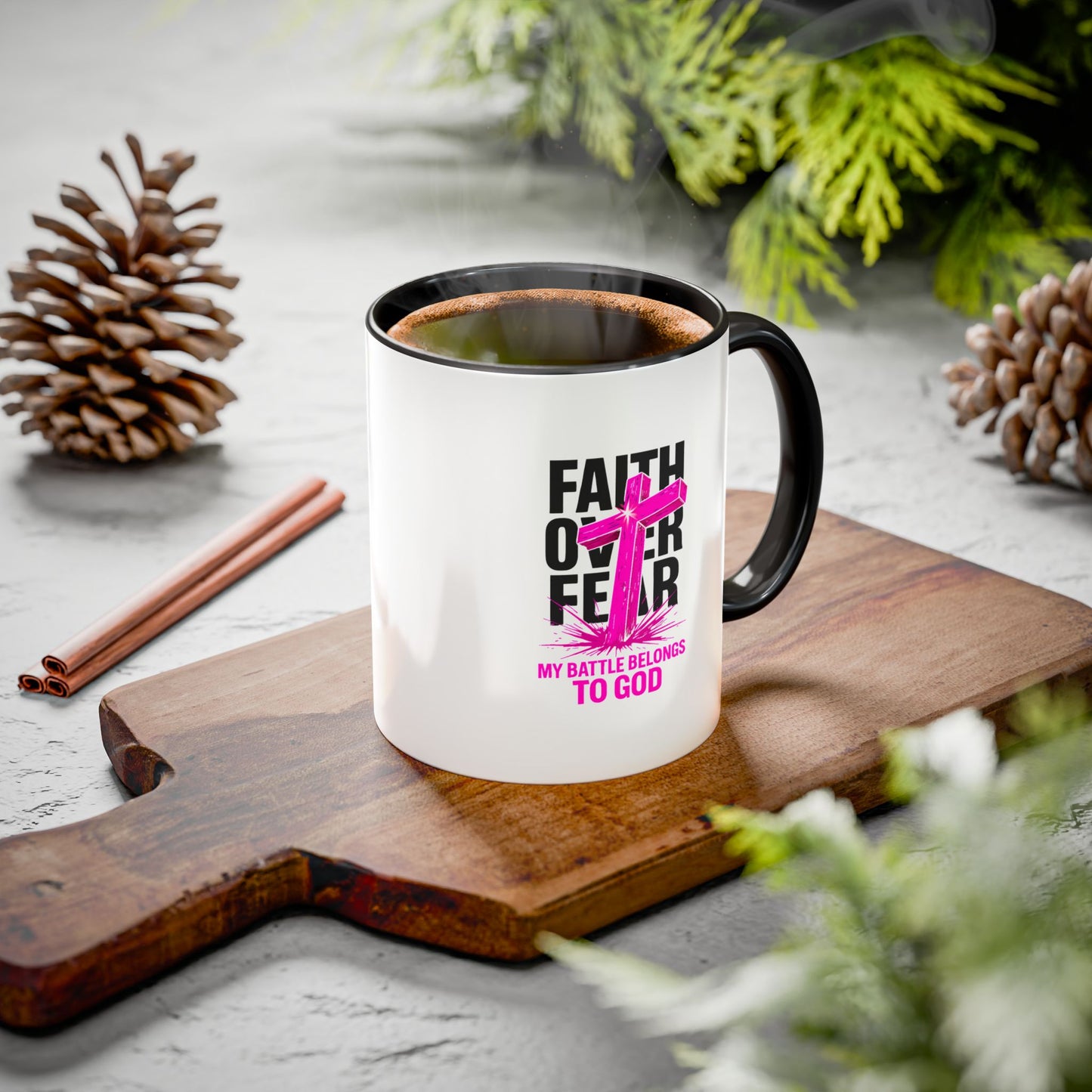 Faith Over Fear Mug