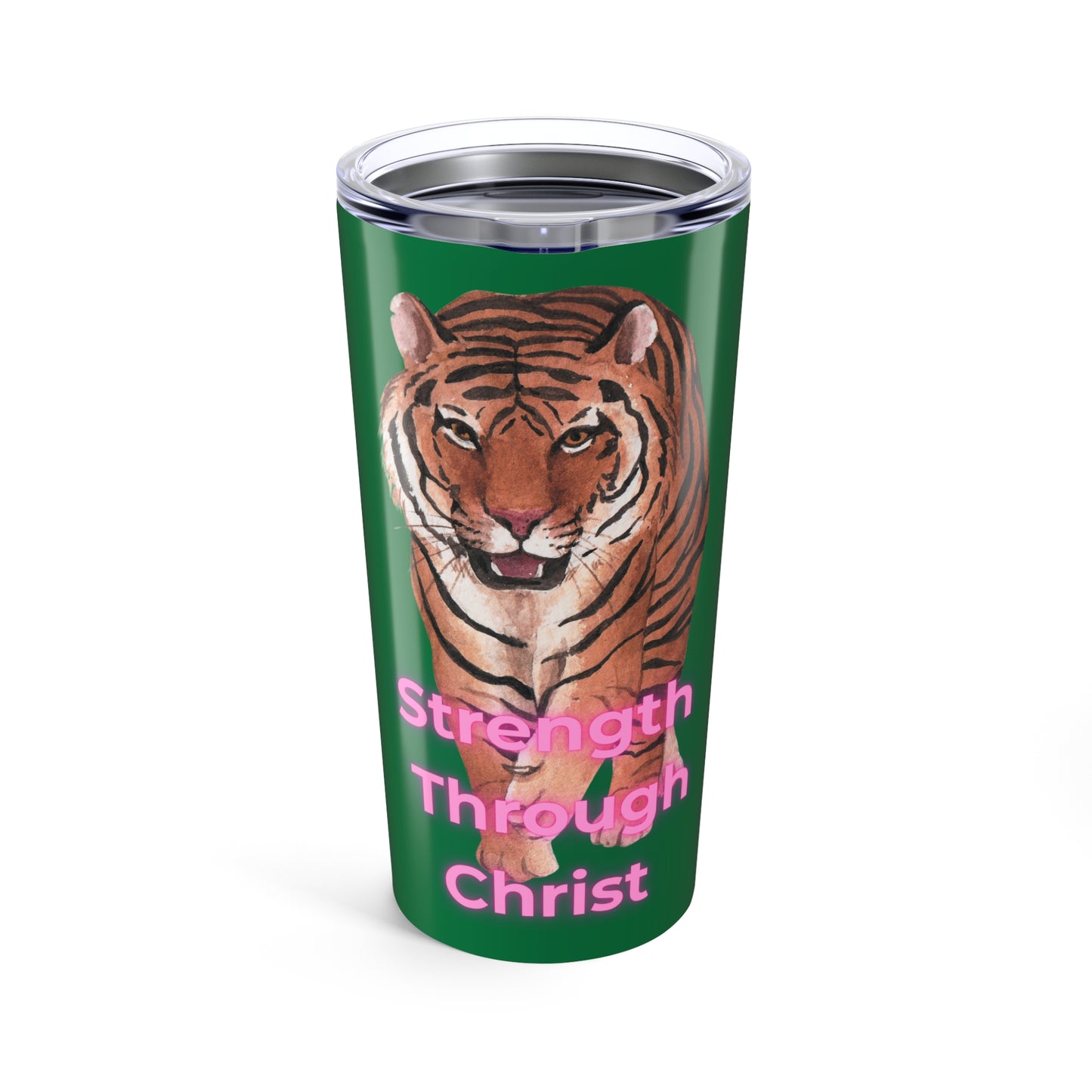 Strength Through Christ Tumbler