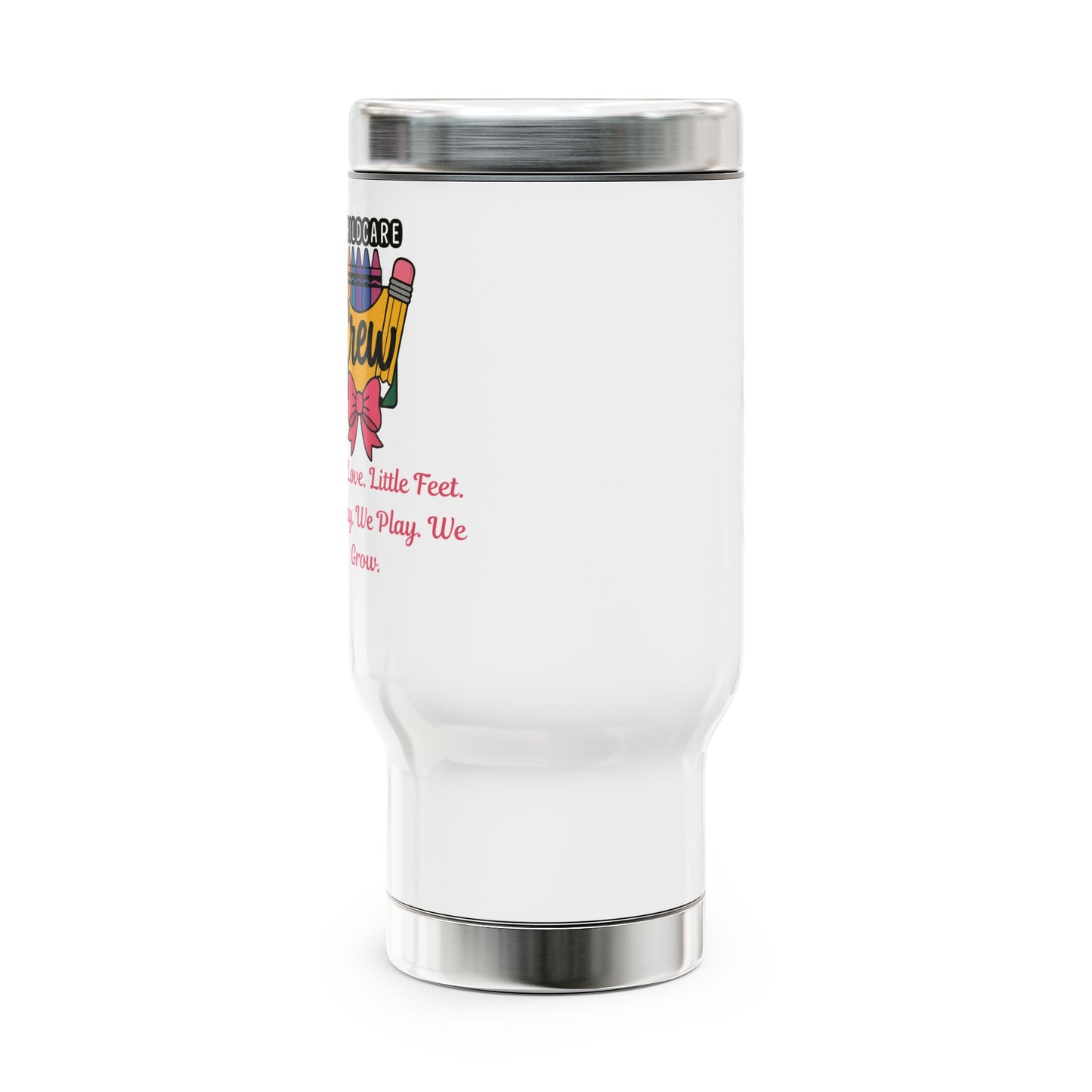 Faith, Love, Little Feet Tumbler