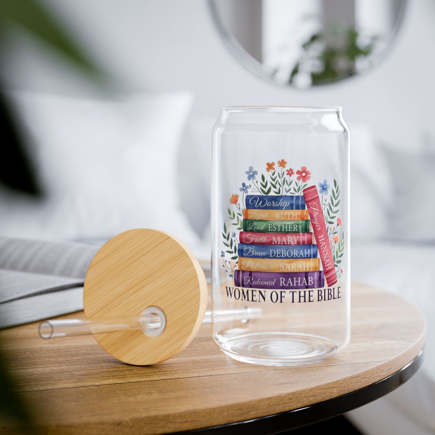 Women of the Bible Glass Tumbler