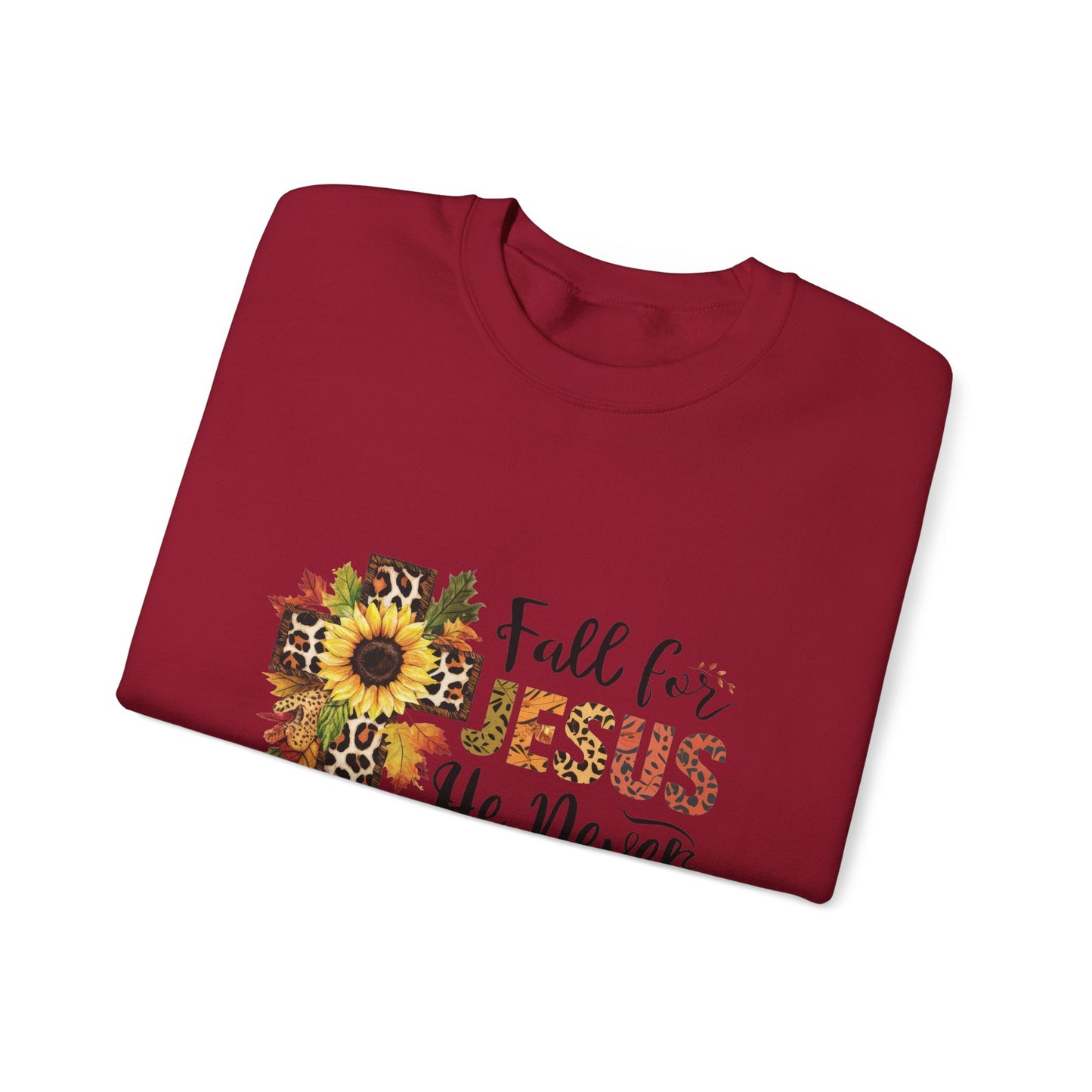 Fall for Jesus He Never Leaves