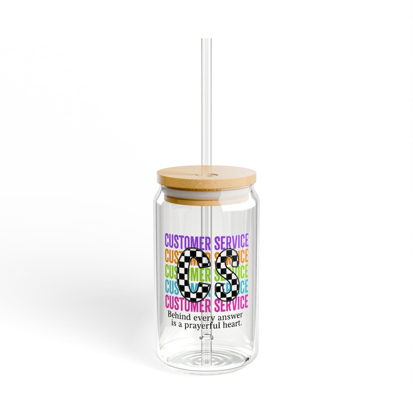 Customer Service Faith Glass Tumbler