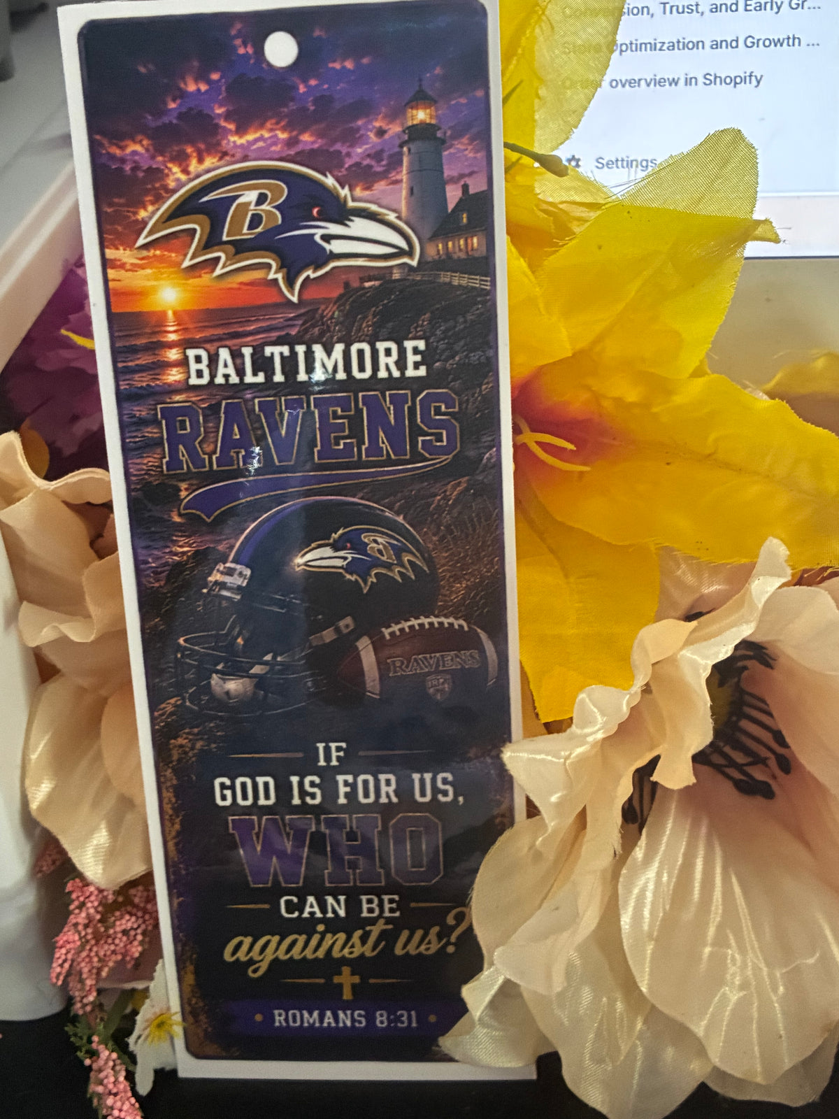 Blessed Game Day Bookmark
