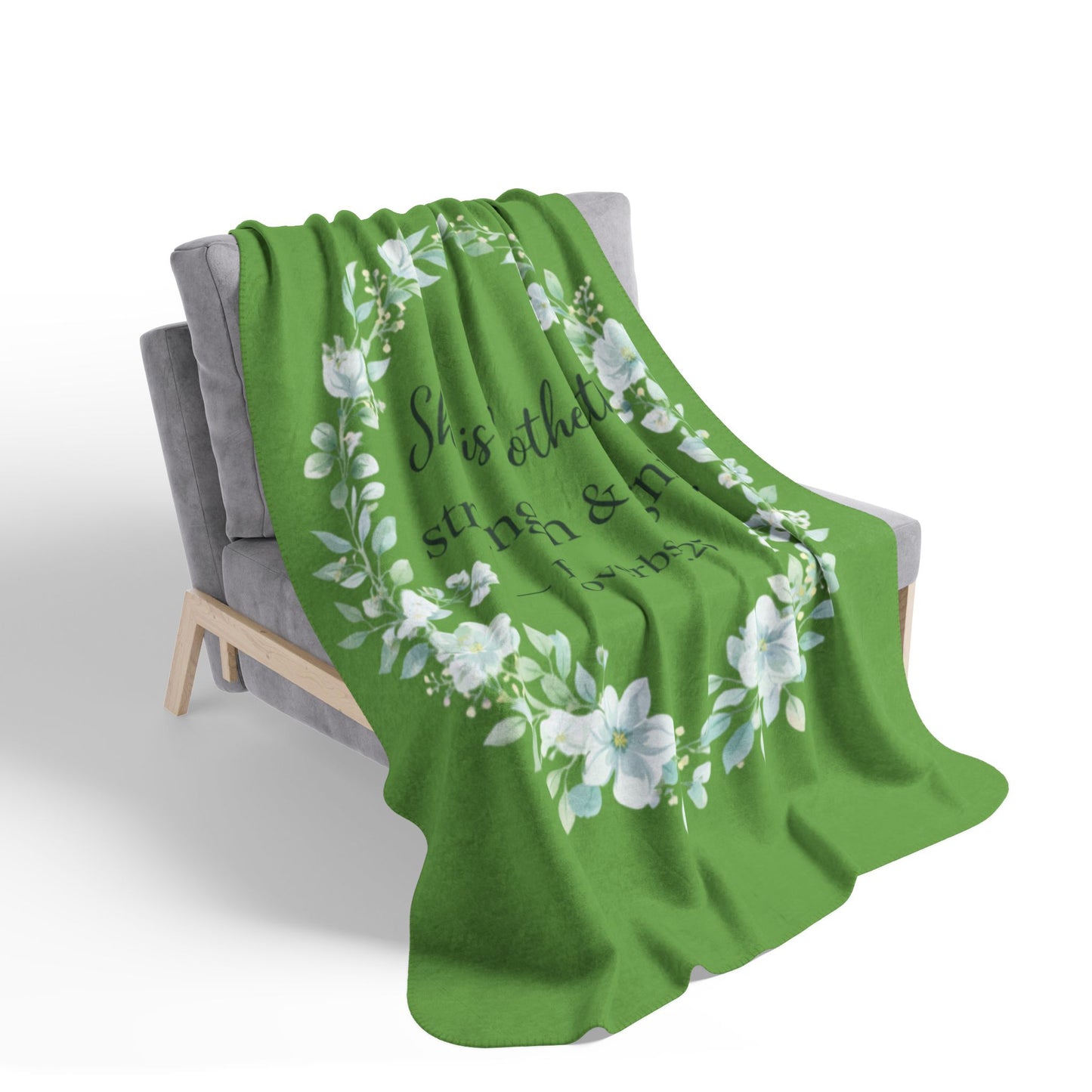 Wrapped in Strength & Dignity Proverbs 31:25 Cozy Faith