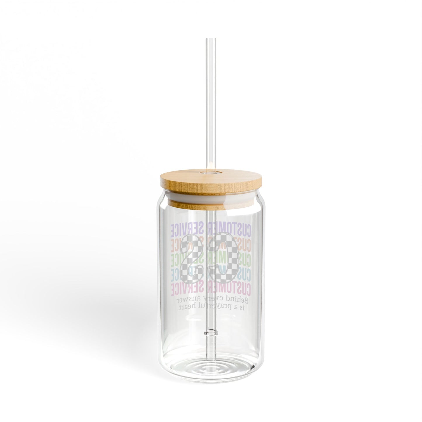 Customer Service Faith Glass Tumbler