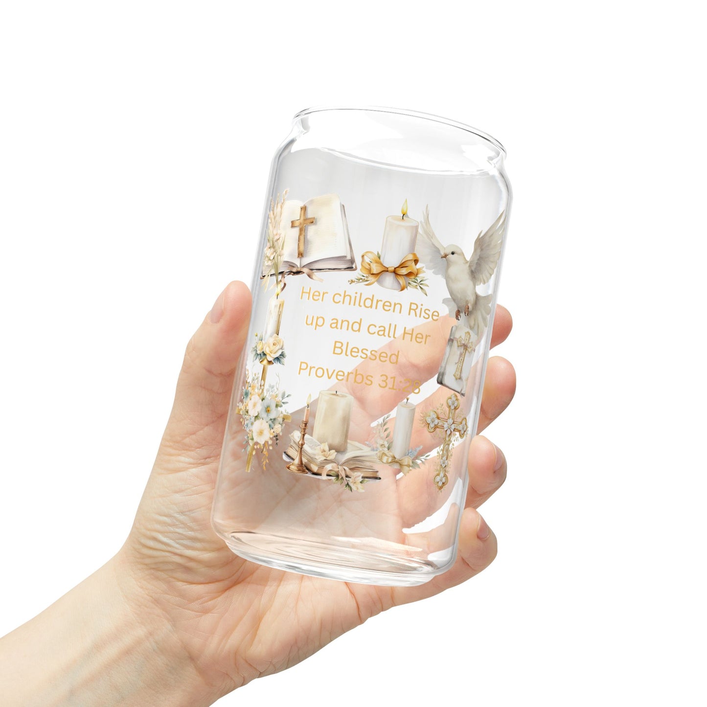 She Is Blessed Proverbs 31:28 Faith Tumbler