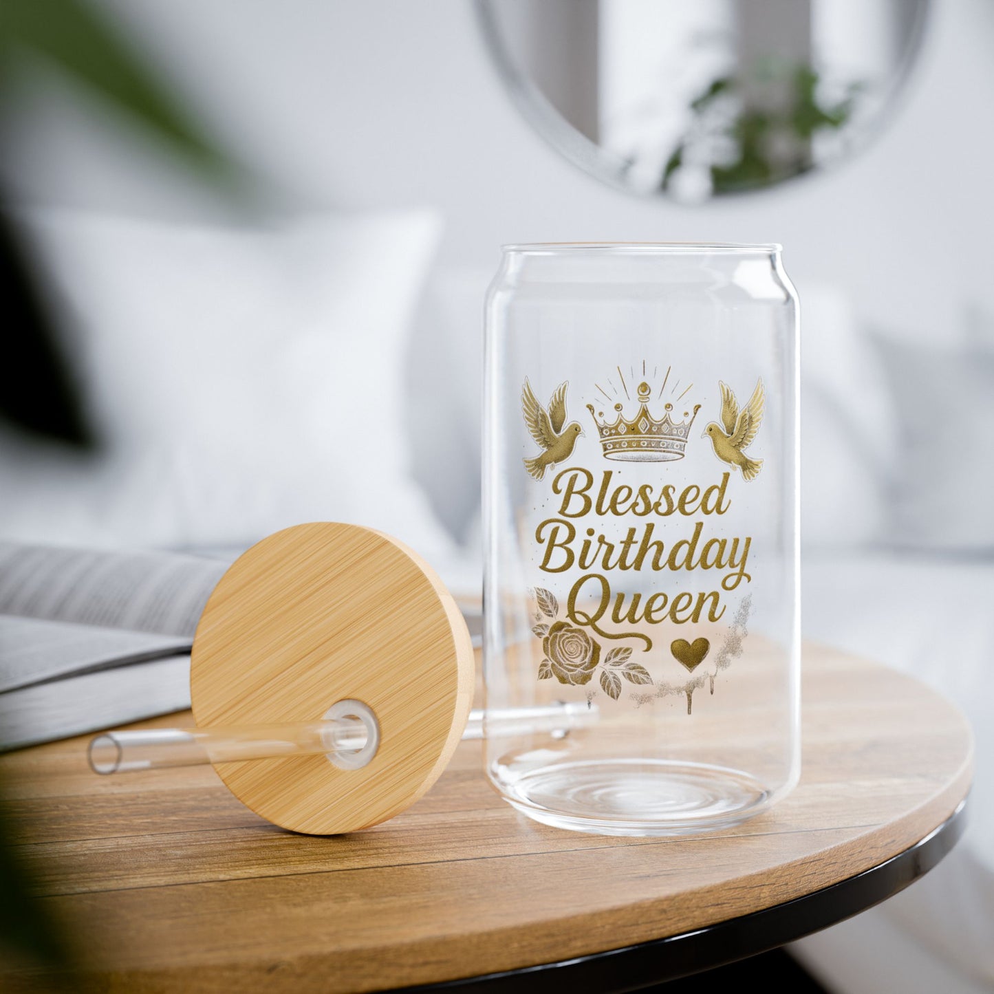 Blessed Birthday Queen (Gold)