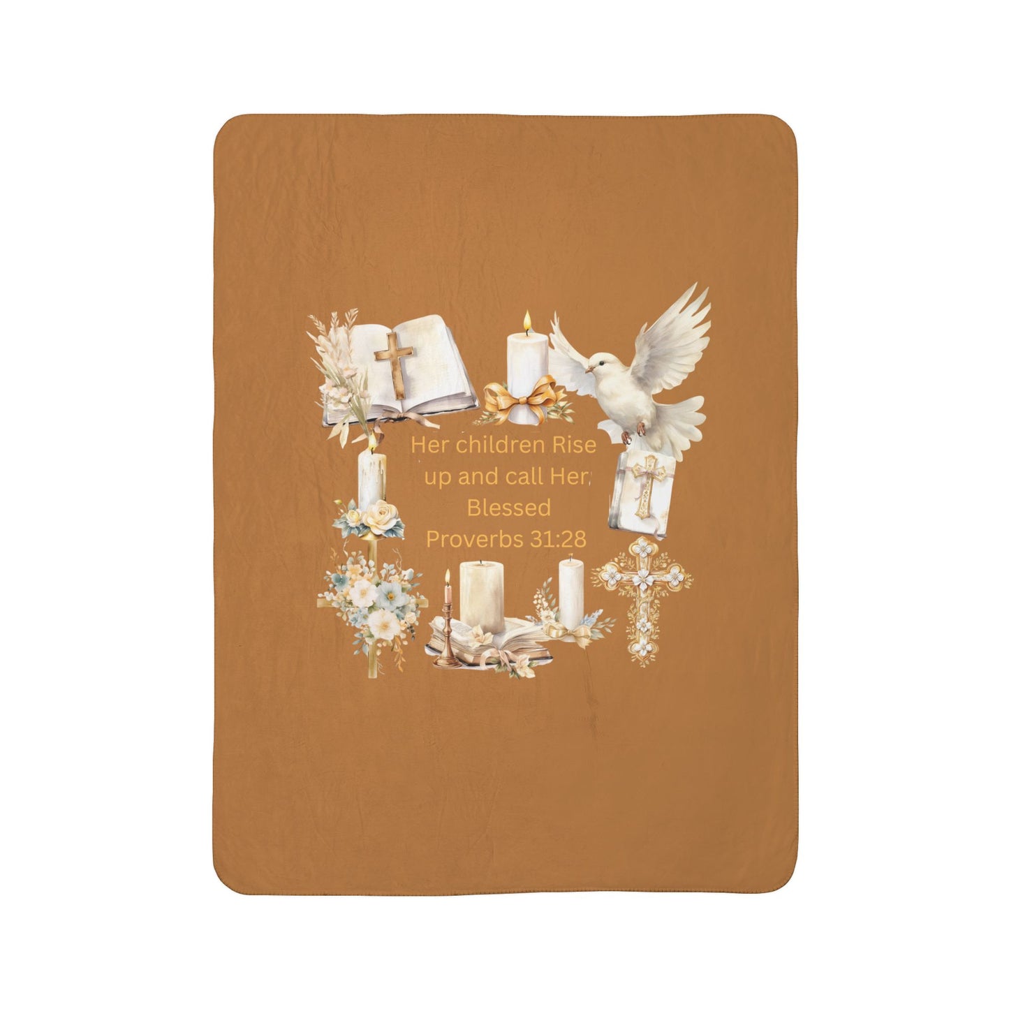 Proverbs 31:28 She is Blessed Cozy Faith