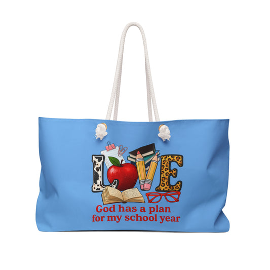 Love God Has A Plan Tote