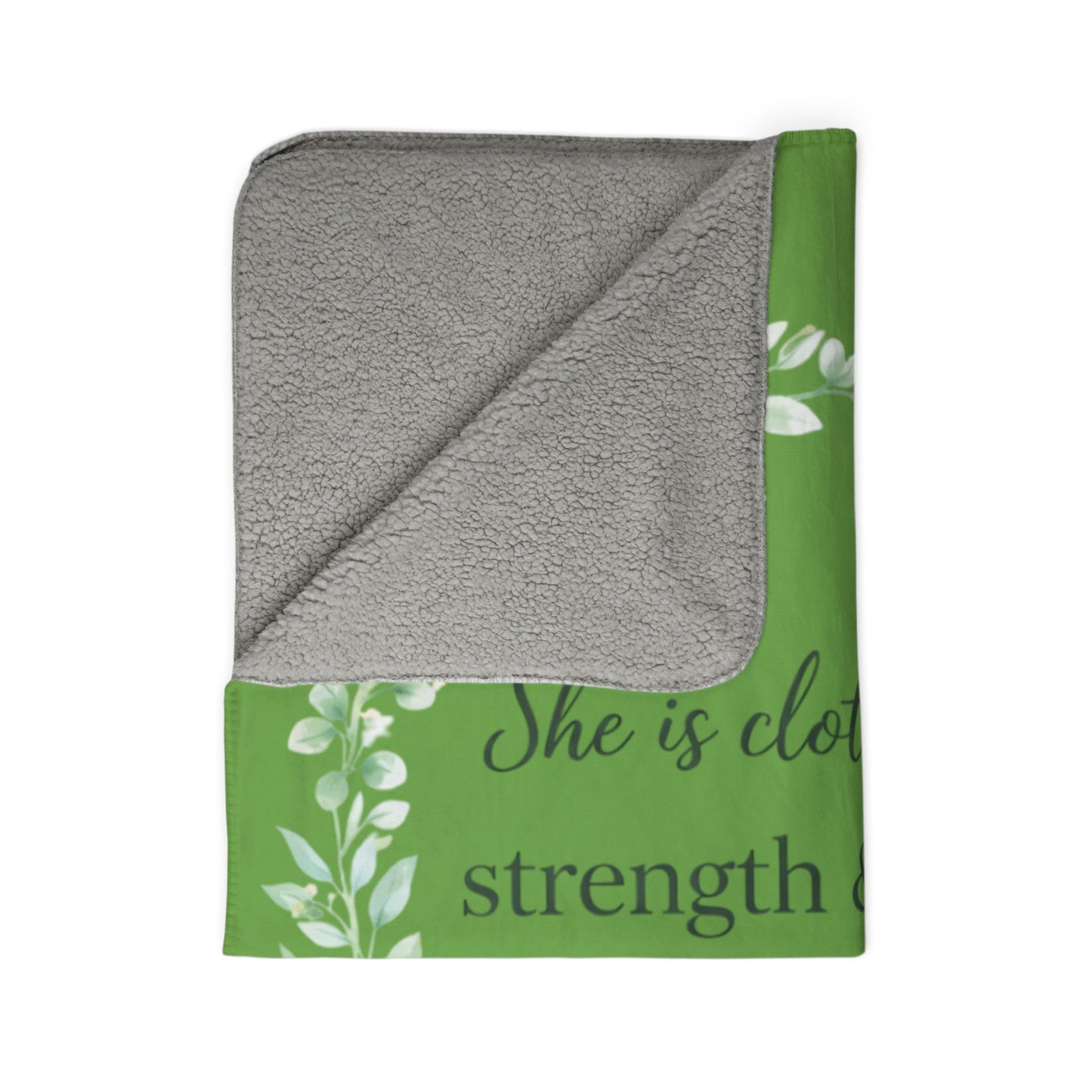Wrapped in Strength & Dignity Proverbs 31:25 Cozy Faith