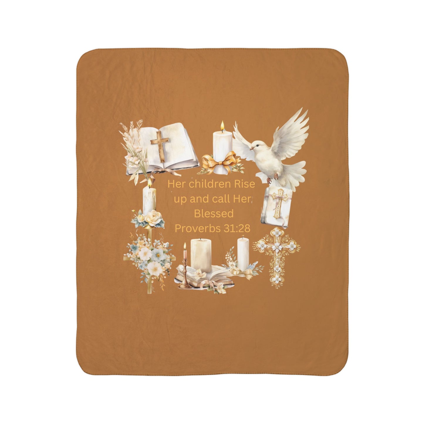 Proverbs 31:28 She is Blessed Cozy Faith