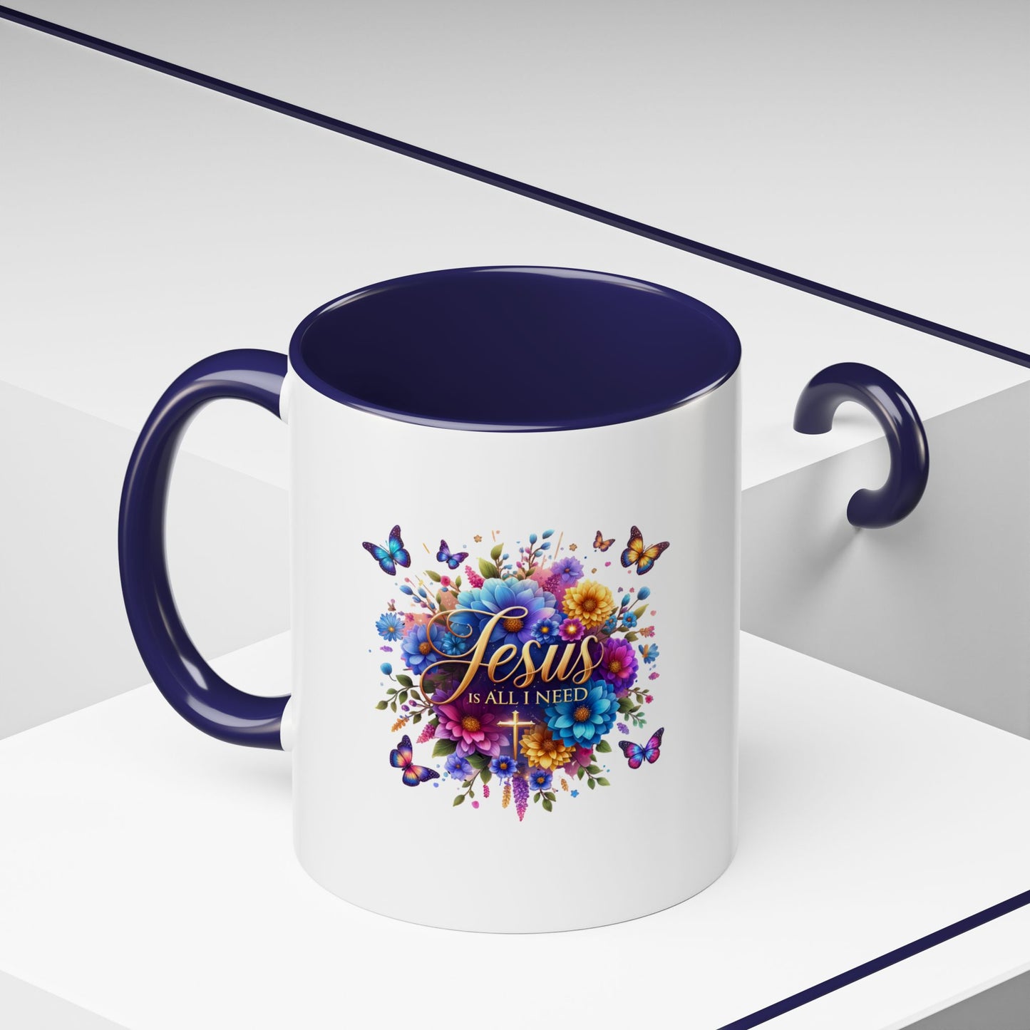 Jesus is all I Need Mug
