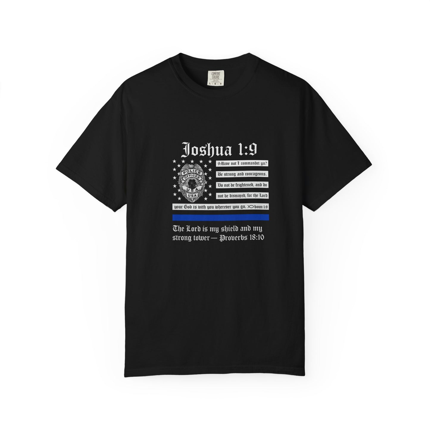 Police Faith Shield Proverbs 18:10