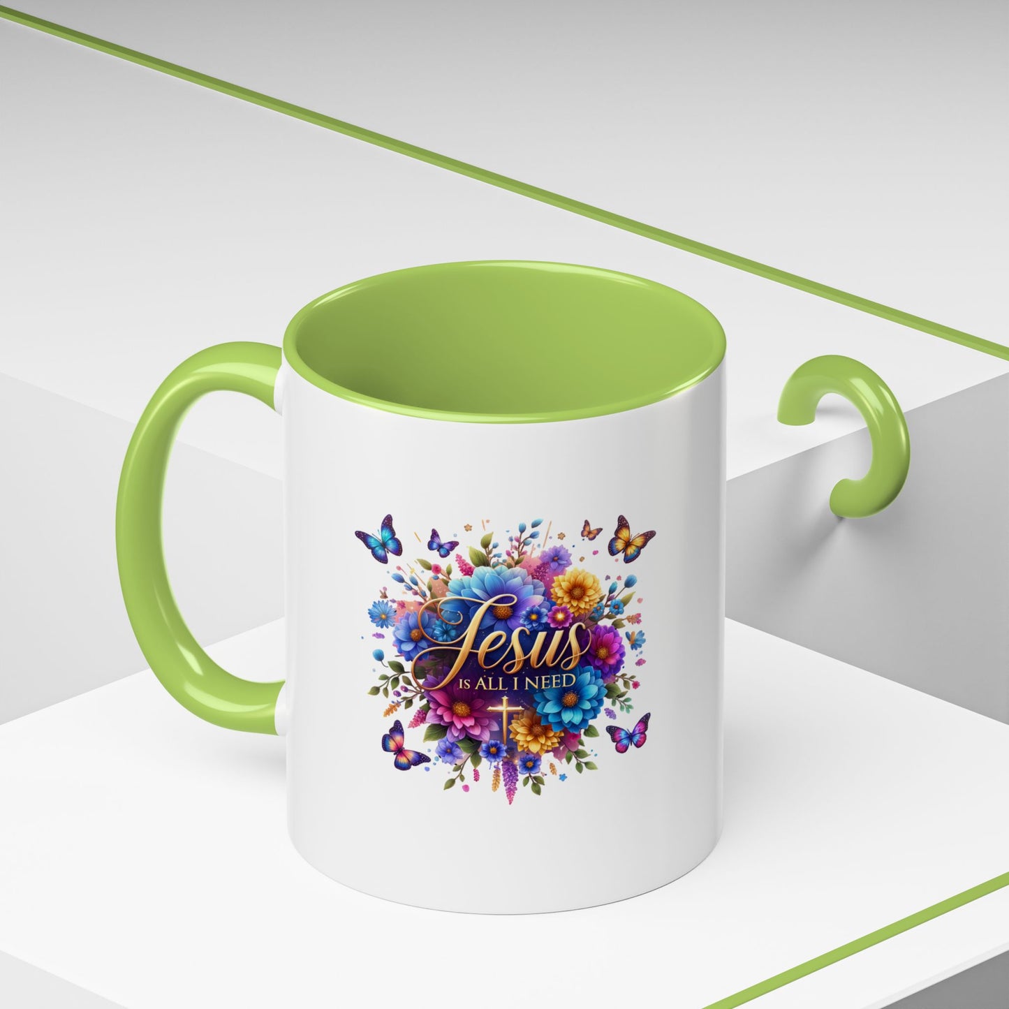 Jesus is all I Need Mug