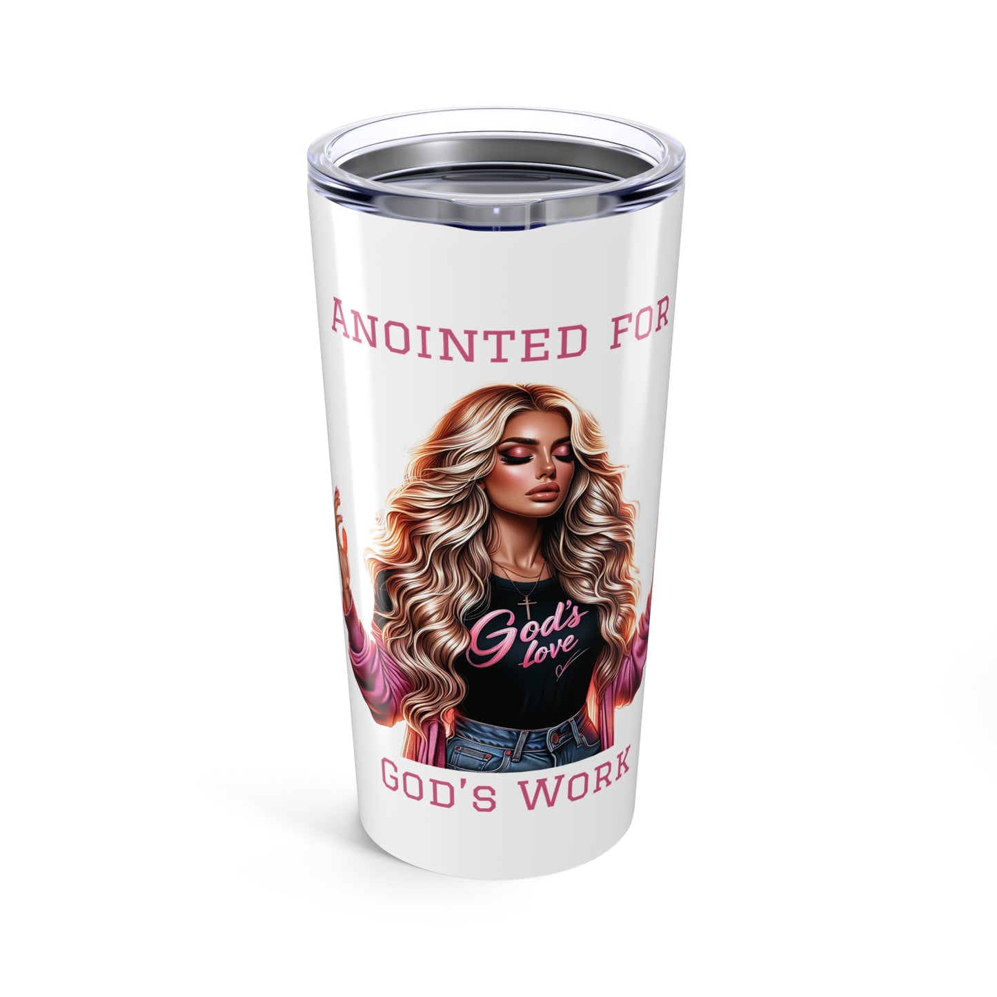 Anointed for God's Work Tumbler