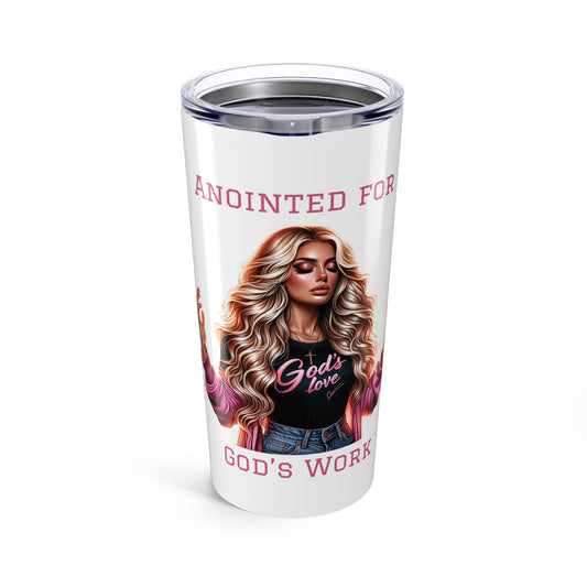 Anointed for God's Work Tumbler