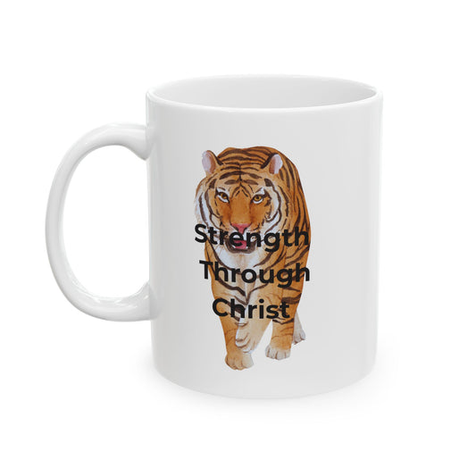 Strength Through Christ Mug