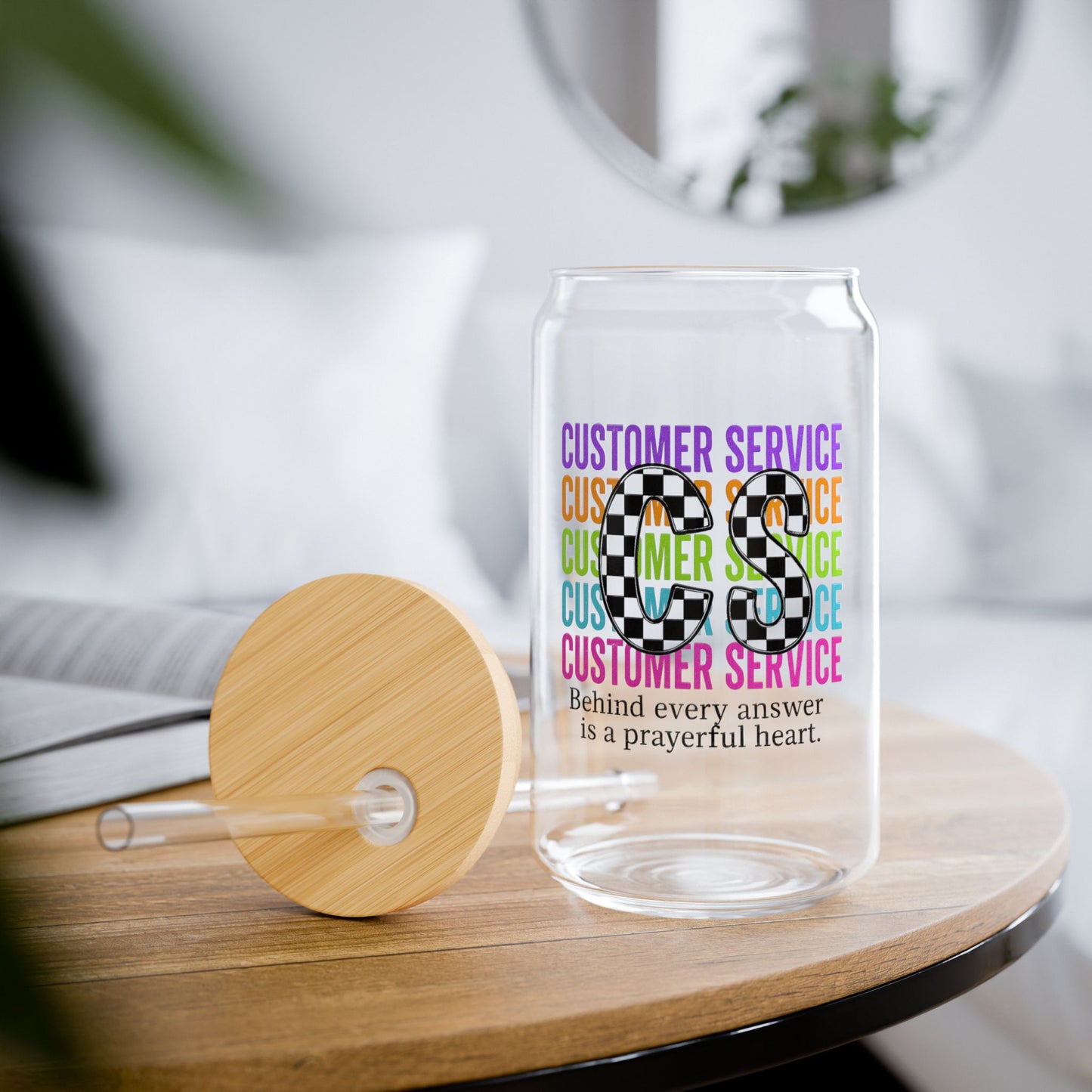 Customer Service Faith Glass Tumbler