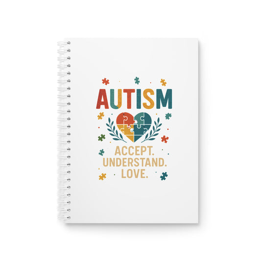 Autism Accept Understand Love Journal