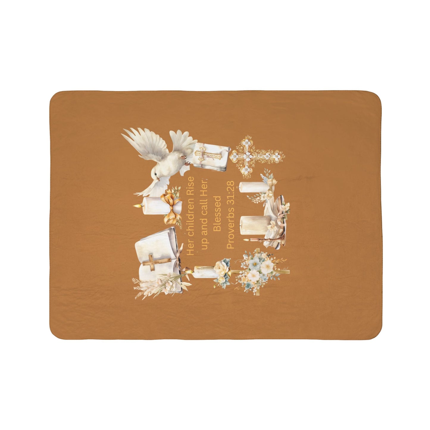 Proverbs 31:28 She is Blessed Cozy Faith