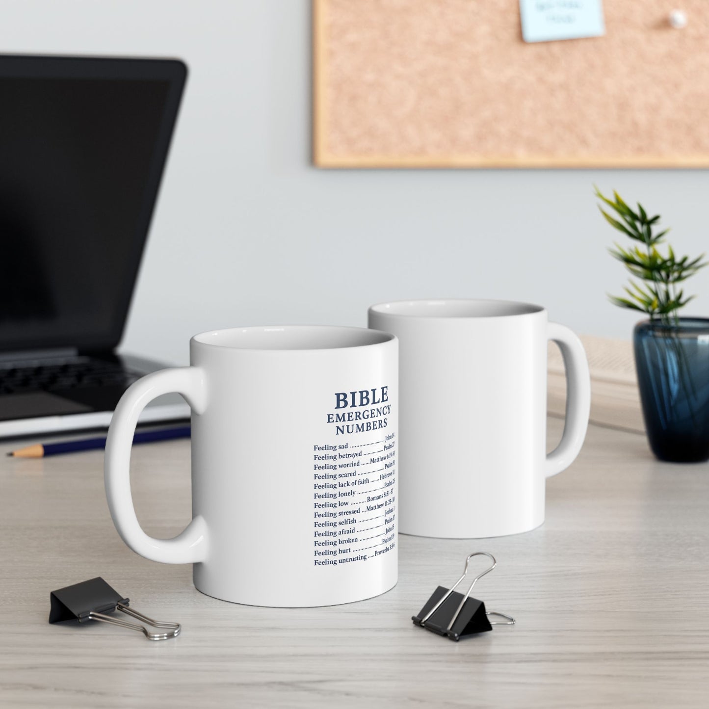 Bible Emergency Mug