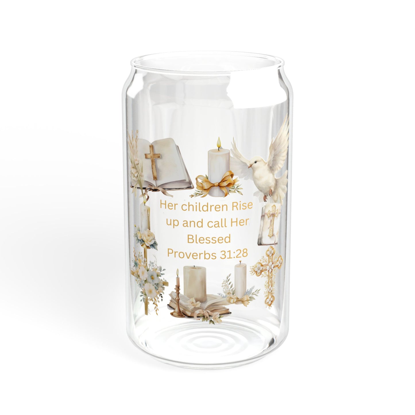 She Is Blessed Proverbs 31:28 Faith Tumbler