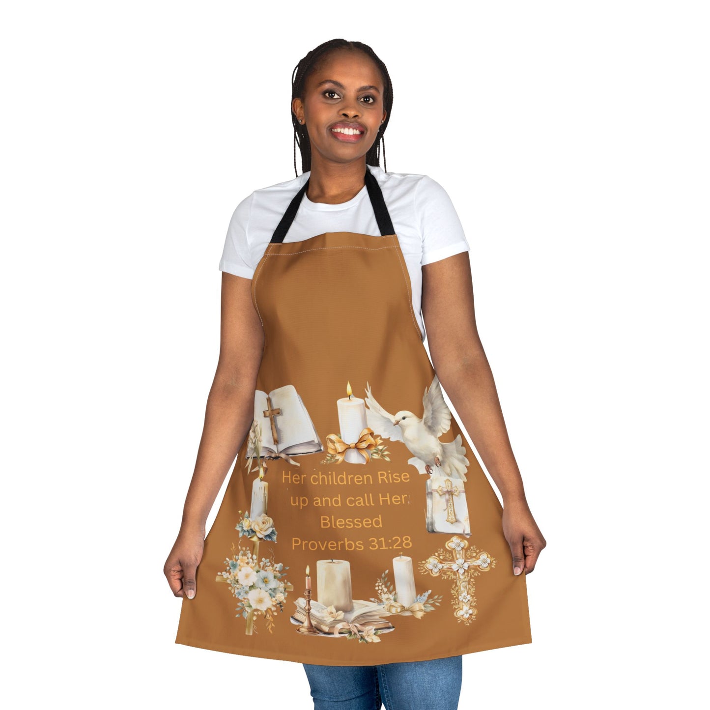 She Is Blessed Proverbs 31:28 Faith Apron