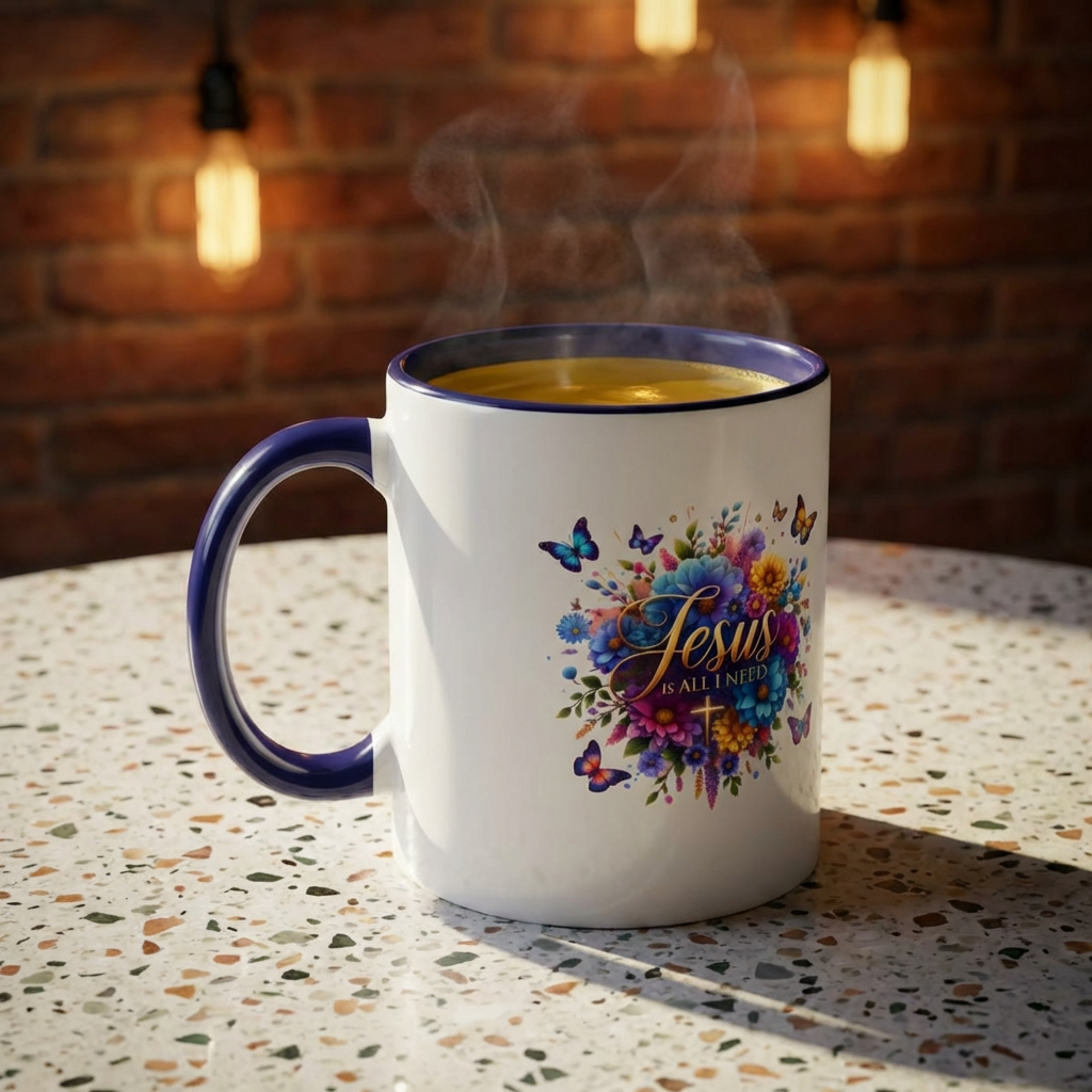 Jesus is all I Need Mug