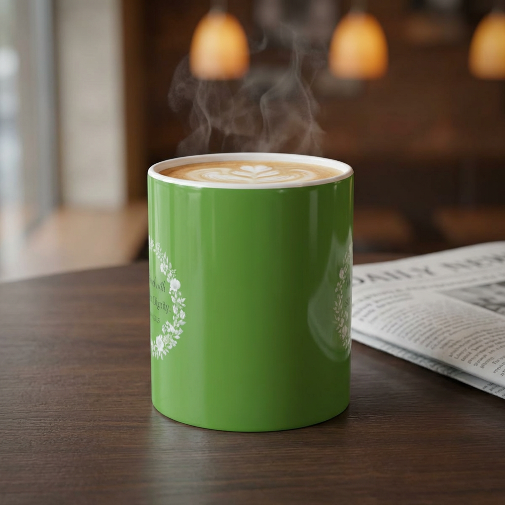 She Is Clothed with Strength & Dignity Proverbs 31:25 Scripture Mug