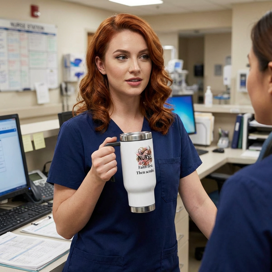 Faith First Then Scrubs