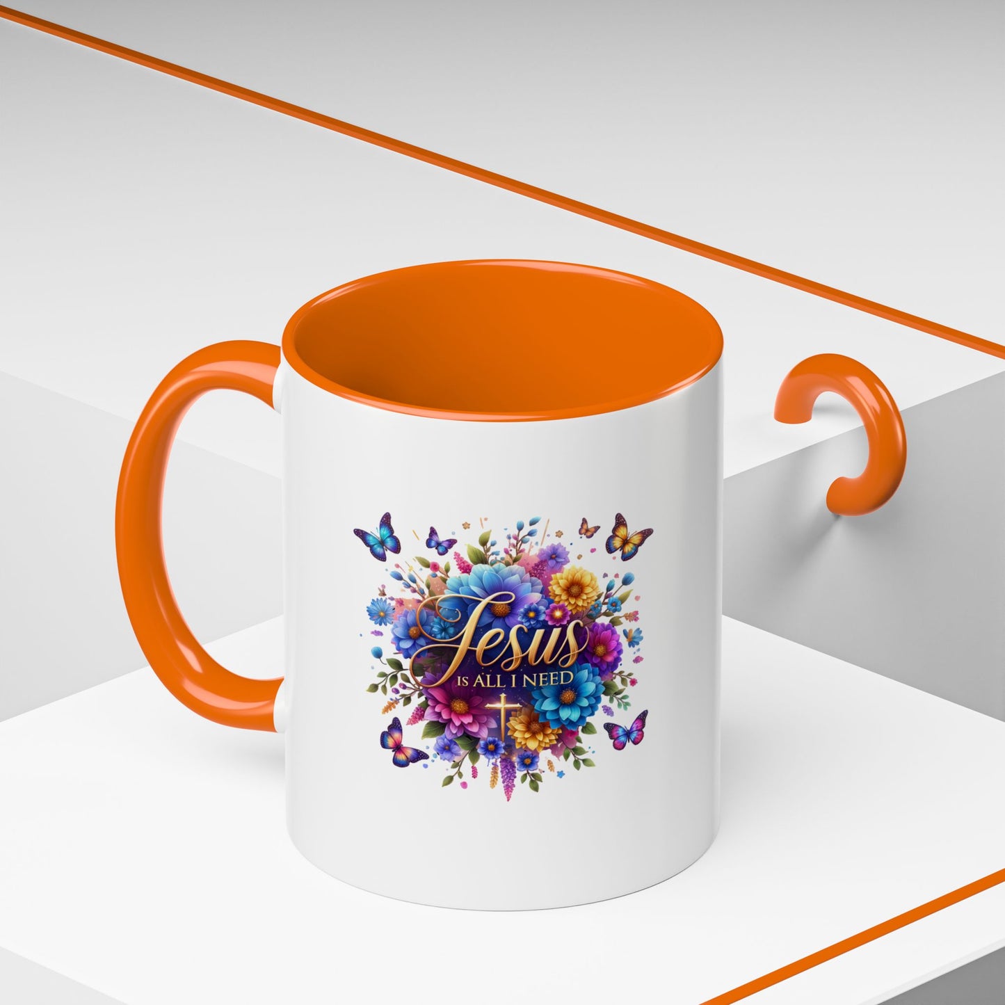 Jesus is all I Need Mug