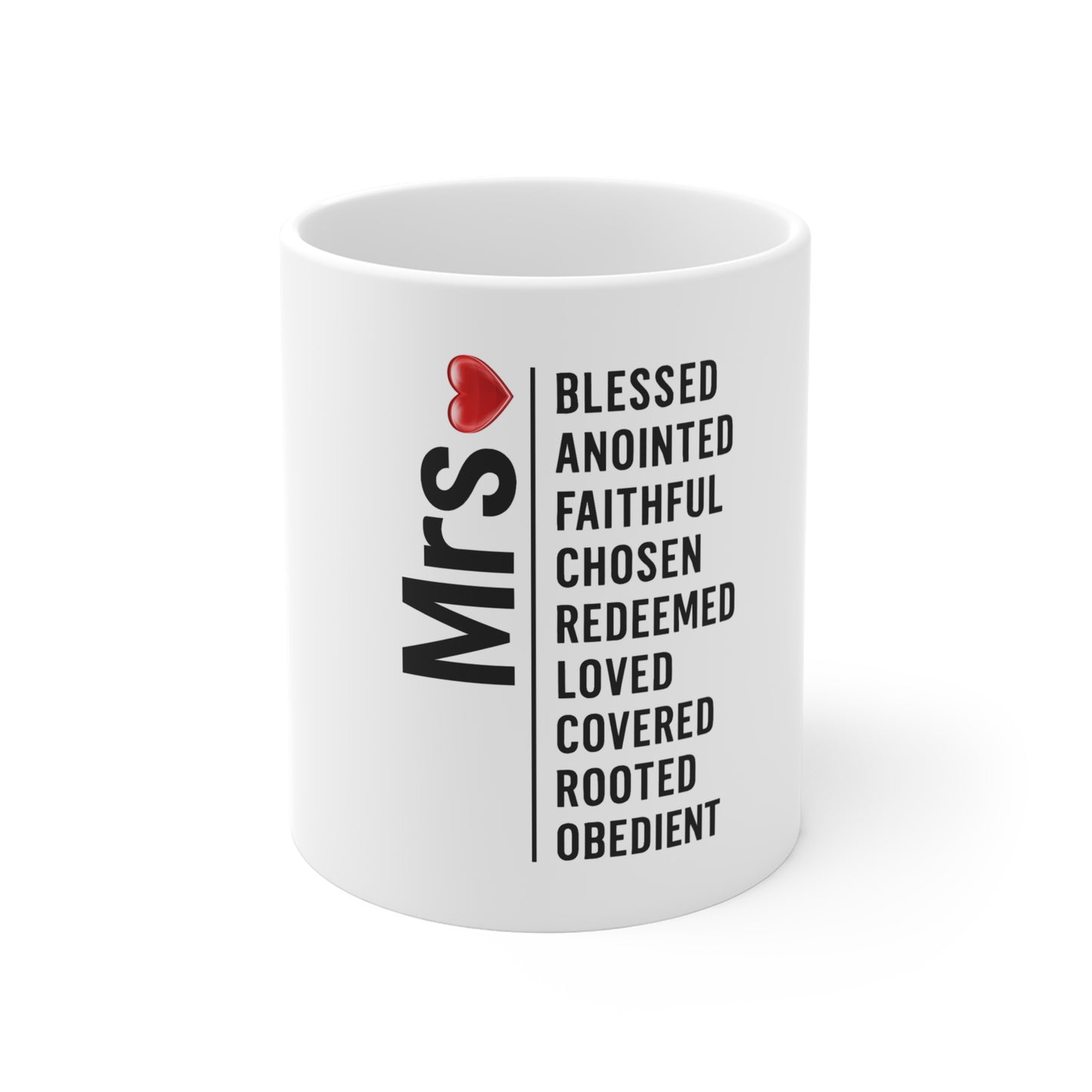 Mrs. Blessed, Anointed, Faithful Mug
