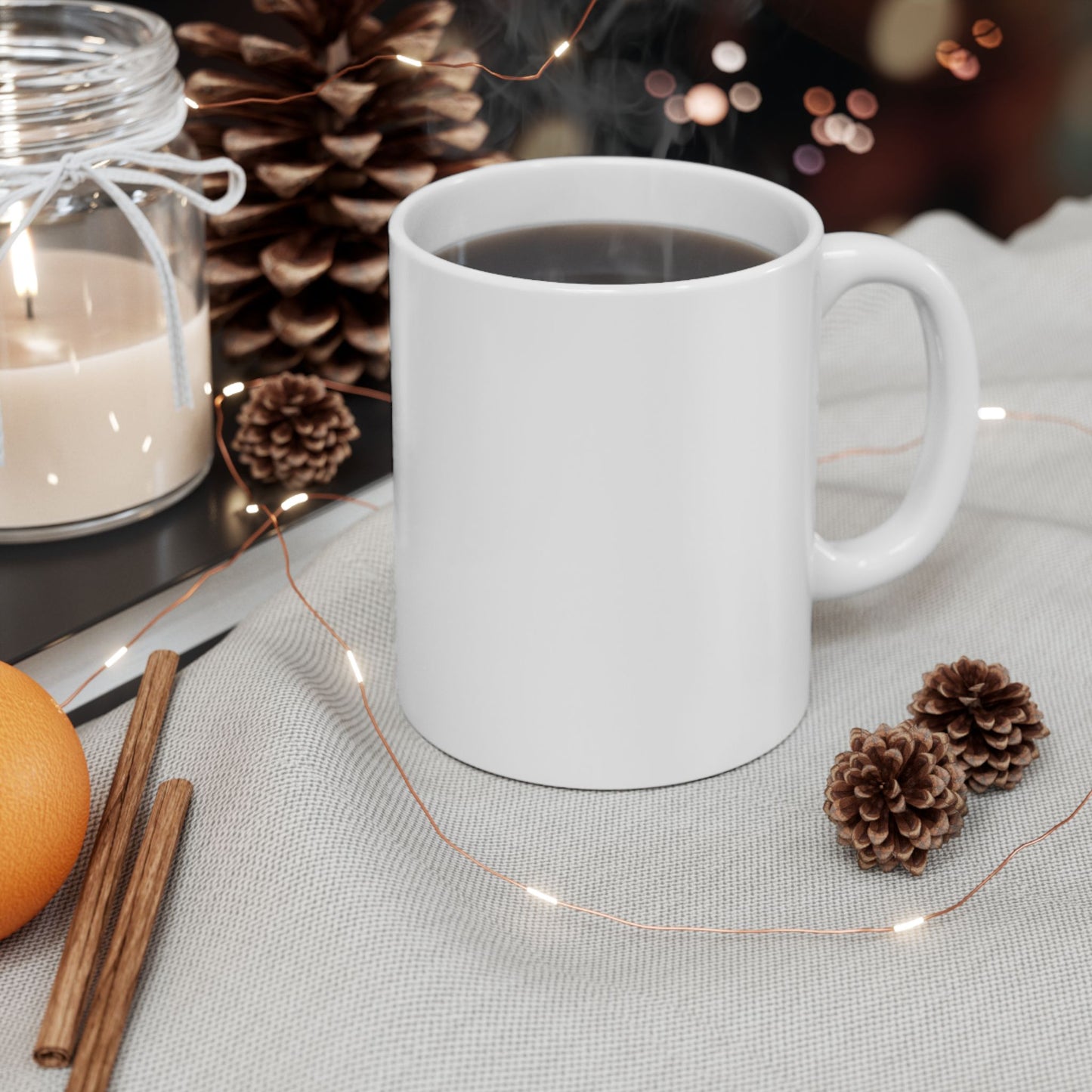 Coffee in One Hand, Confidence in Christ in the Other Mug