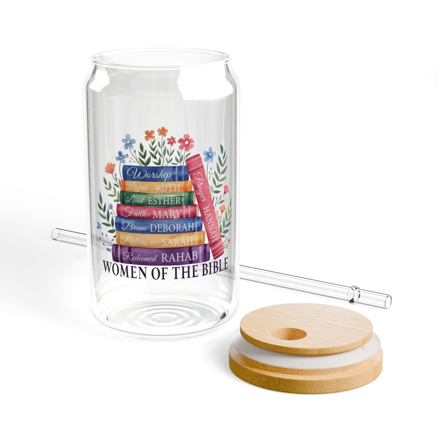 Women of the Bible Glass Tumbler