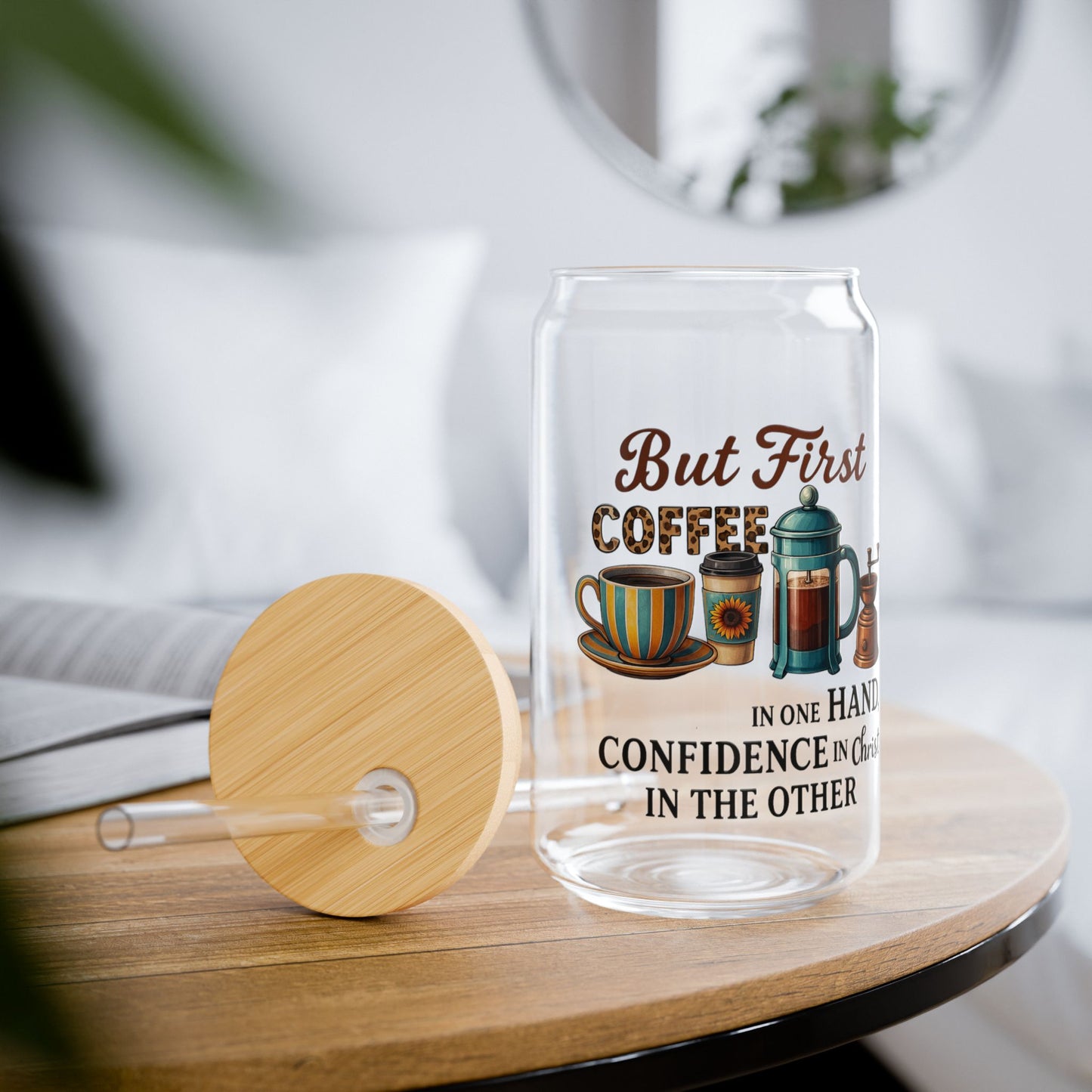 Coffee in one Hand, Confidence in Christ in the Other