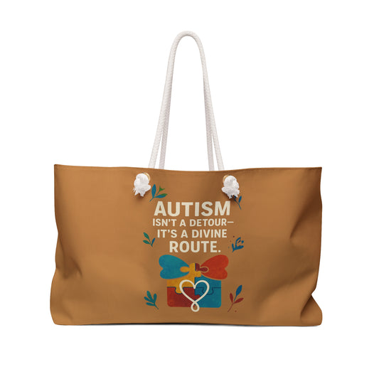 Autism Isn’t a Detour It’s a Divine Route Tote
