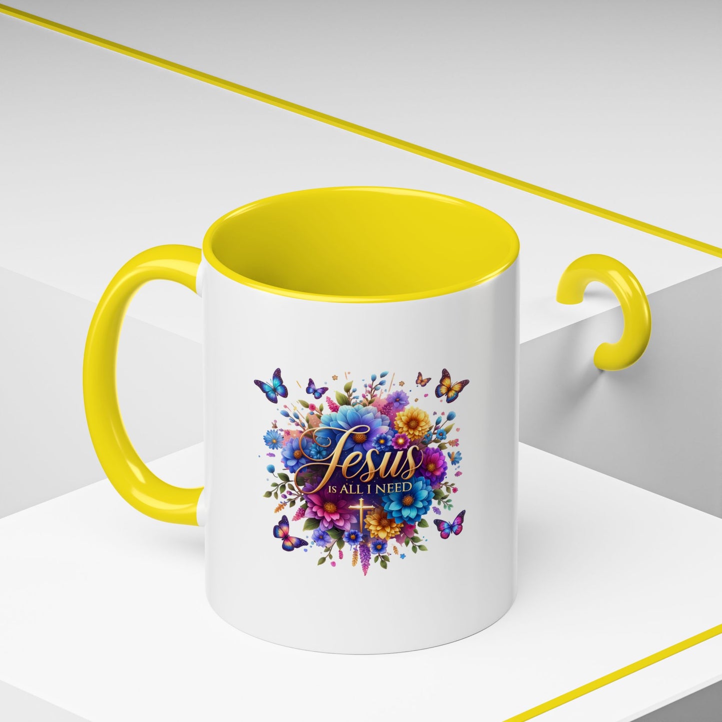 Jesus is all I Need Mug